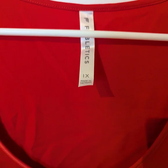 Fabletics Bold Red Tank Top - Picture 2 of 3